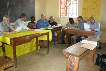 Foto von der Schulungsreise in Uganda.